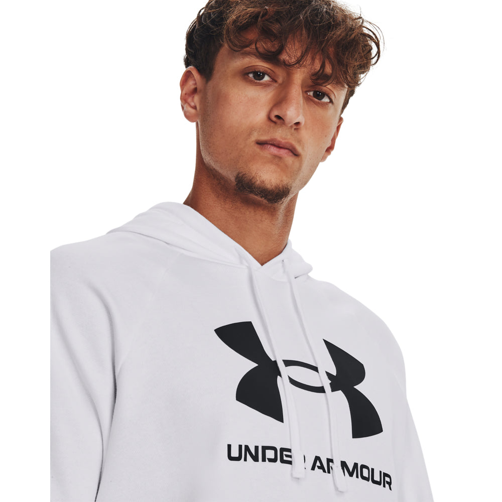 **Men's Under Armour Rival Fleece Logo Hoodie - Soft & Warm Pullover for Running, Gym & Casual Wear**