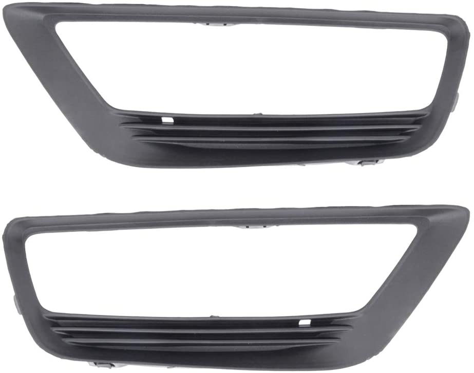 2013-2015 Honda Accord 4-Door Sedan Fog Lights - Clear Lens Bumper Driving Lamps with Bulbs - Perfect for Night Driving & Bad Weather Visibility