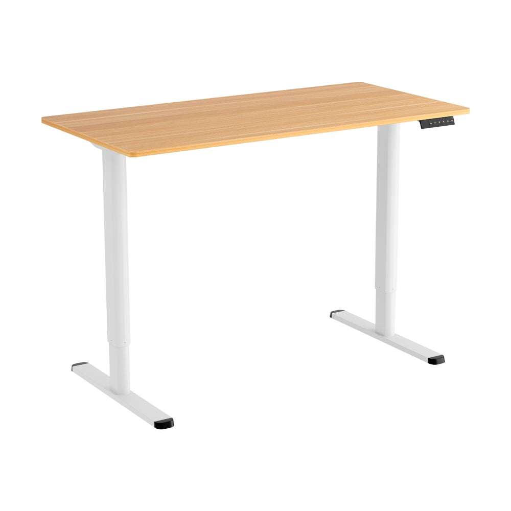 120CM Artiss Electric Standing Desk - Adjustable Height Sit Stand Desk for Home Office, Computer Workstation | Perfect for Remote Work, Gaming & Study