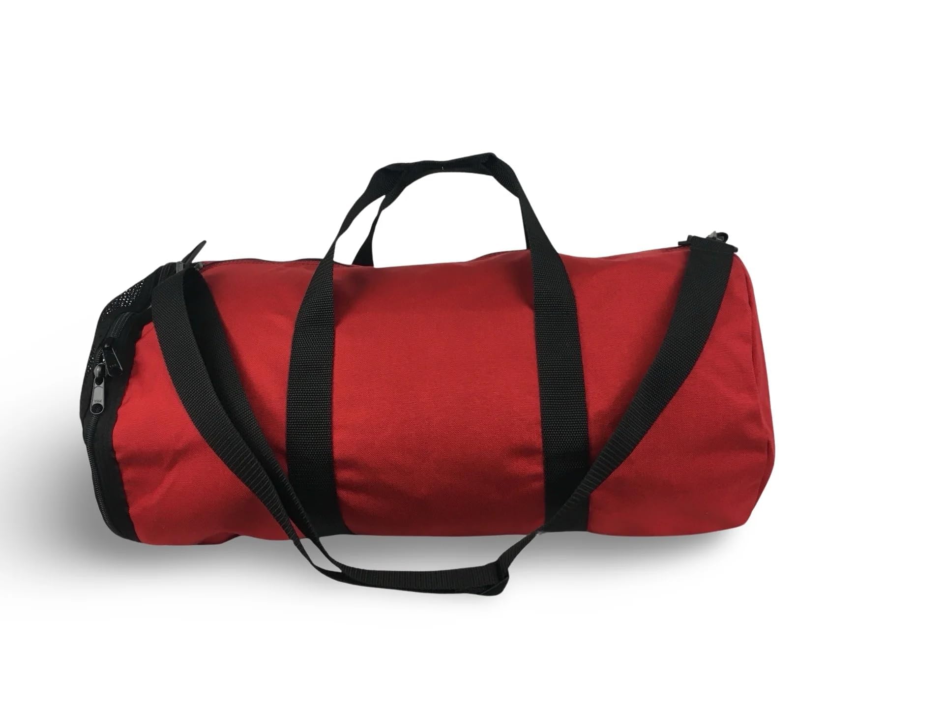 Premium Fitness Duffel Bag M - 100% Made in USA (Jet Black) - Perfect for Gym, Travel & Sports Gear Storage