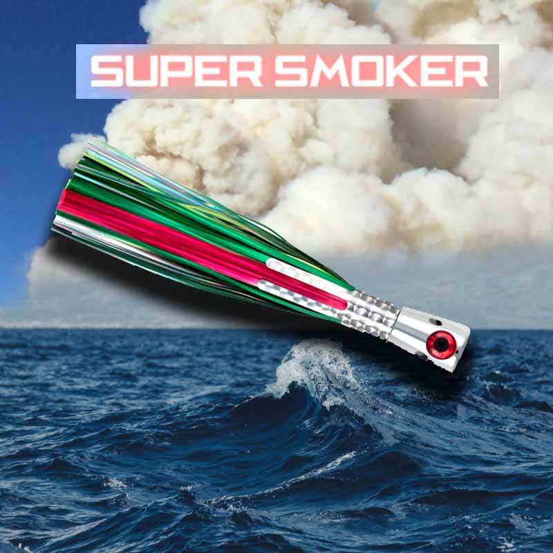 C&H Super Smoker Fishing Lures - 8 Pack | Premium Bass & Trout Bait for Freshwater & Saltwater Fishing | Ideal for Casting, Trolling & Ice Fishing