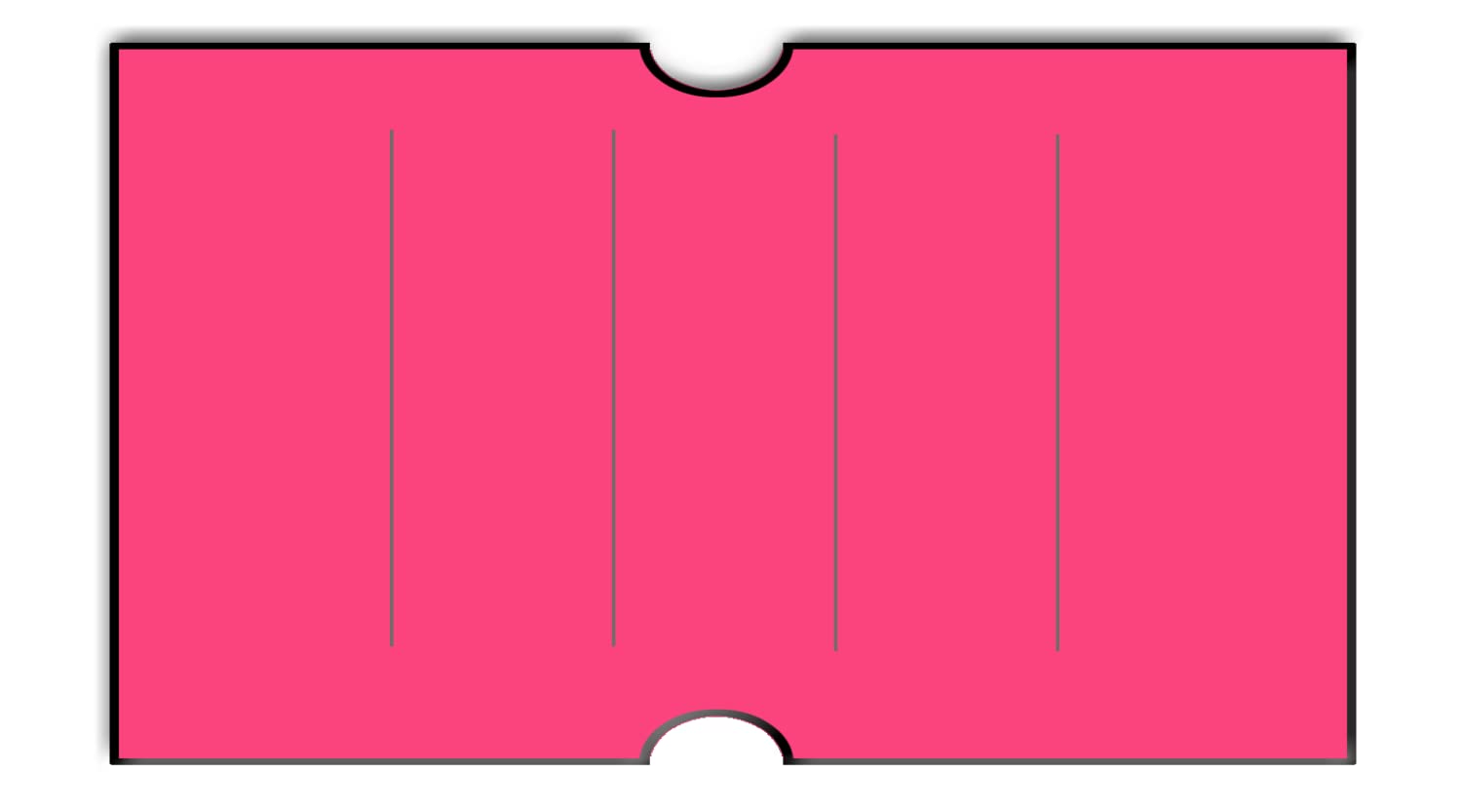 X-Mark 2112 Compatible Fluorescent Pink Labels (240,000 Count) - General Purpose Price Gun Labels for X-Mark TXM 21-6 - Full Case with Security Cuts - Ideal for Retail Pricing, Warehouse Organization & Inventory Management (Ink Rollers Not Included)