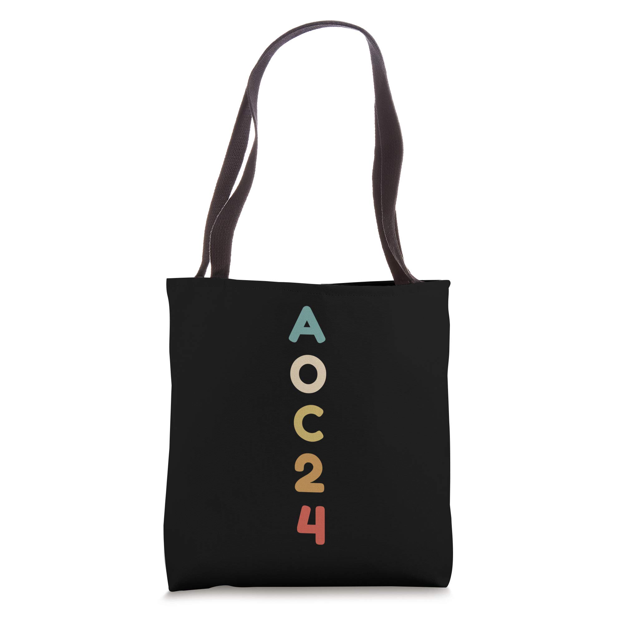 AOC 2024 Campaign Tote Bag - Eco-Friendly Reusable Shopping Bag for Groceries, Beach & Work - Political Merchandise for Women & Men - Perfect for Elections, Protests & Daily Use