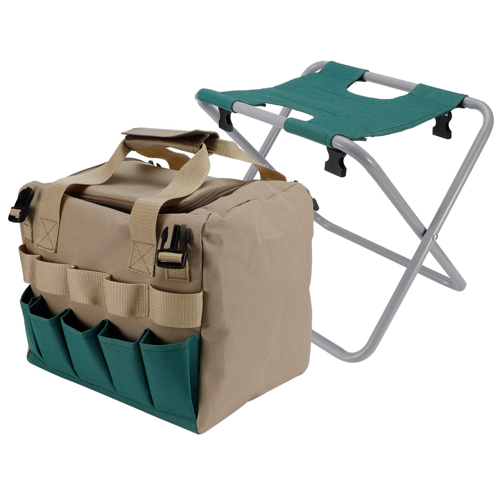 Portable Folding Garden Chair - Durable Multifunctional Gardening Stool Seat for Camping, Outdoor & Yard Work - Perfect Gardening Gift for Women & Men