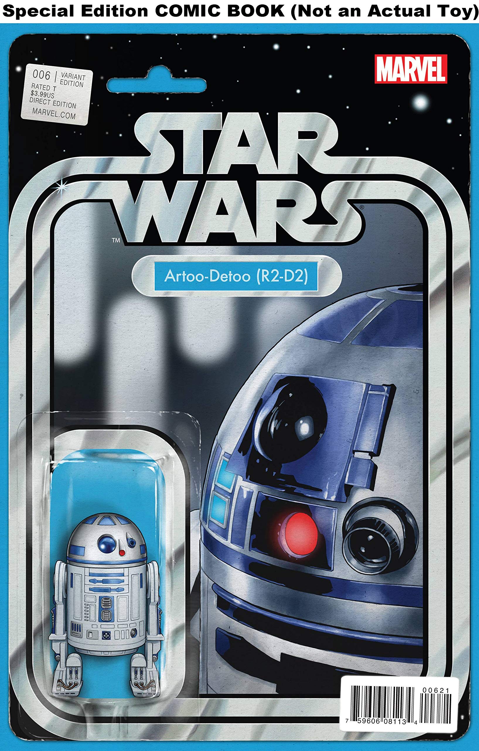 Star Wars #6 Comic Book - Limited Edition R2-D2 Cover Variant by John Tyler Christopher | Collector's Item for Star Wars Fans - Perfect for Display, Gifts & Comic Collections