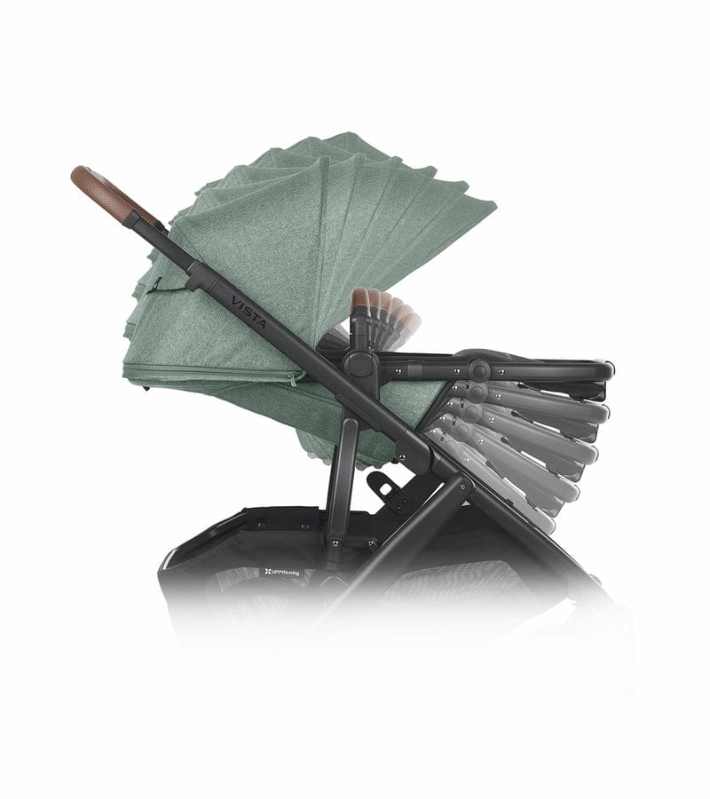 UPPAbaby Vista V2 Stroller - Lightweight Travel Stroller with All-Terrain Wheels | Perfect for City Walks, Shopping & Family Outings