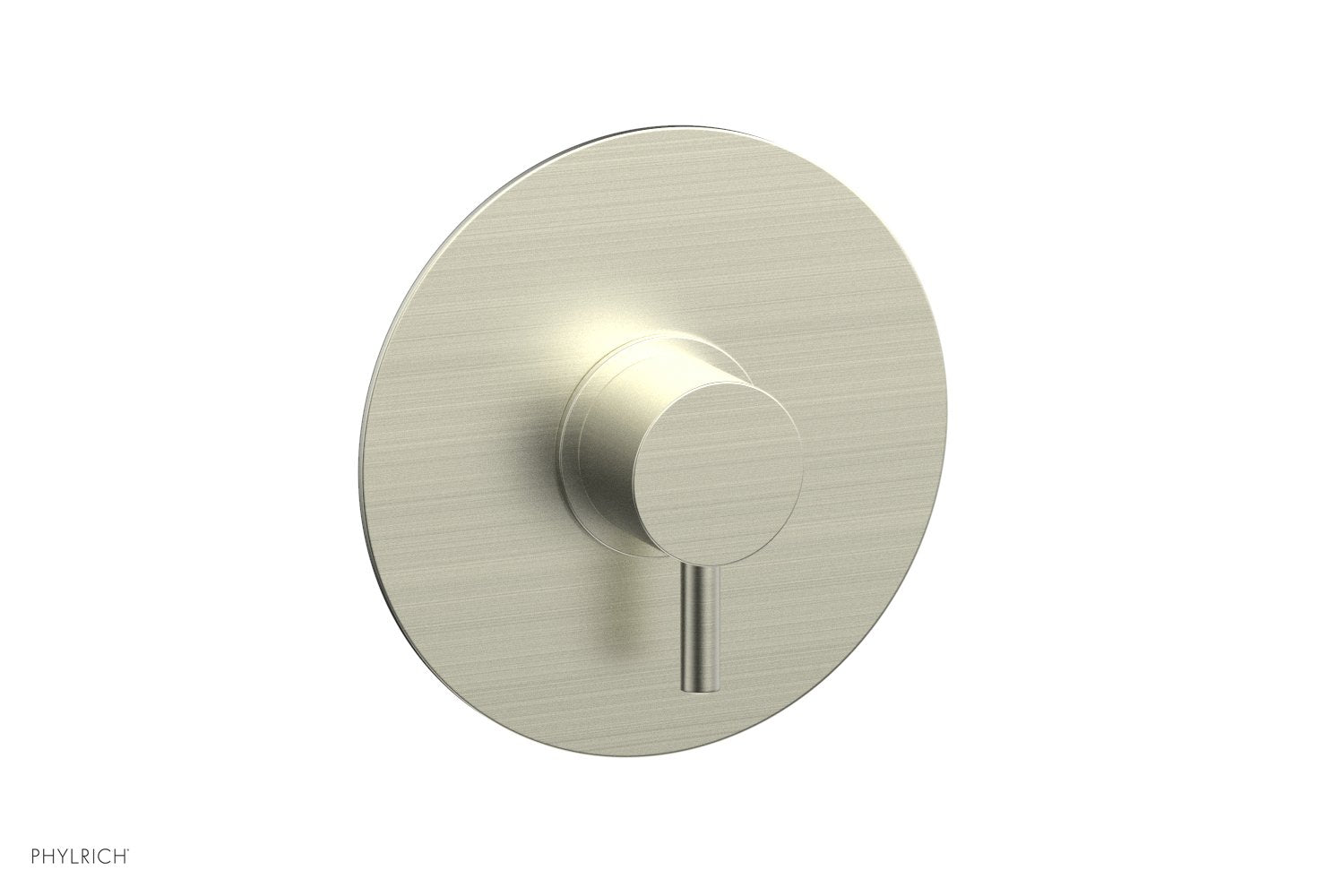 BASIC II Pressure Balance Round Shower Plate & Handle Trim with Lever Handle 4 183 - Perfect for Modern Bathroom Renovation and Spa-Like Shower Experience
