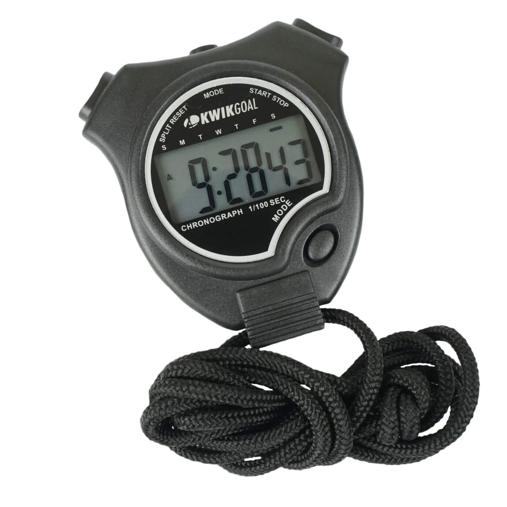 Kwik Goal Stopwatch 2.0 - Digital Sports Timer with Large Display for Soccer, Basketball & Track - Perfect for Coaches, Referees & Athletes Training
