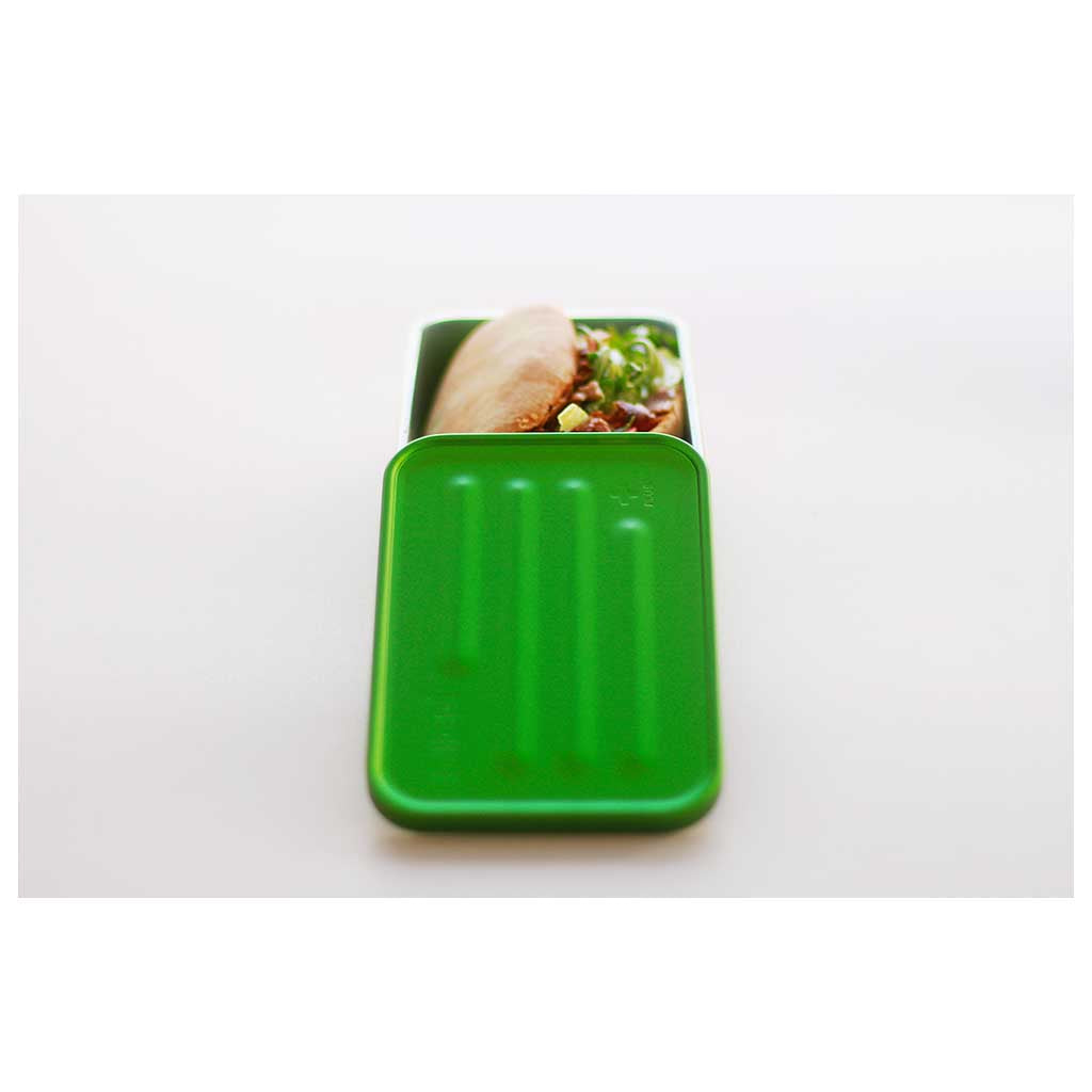 Eco-Friendly Plus Size Lunch Box - Insulated Reusable Food Container for Adults, Kids, School, Office & Picnics - BPA Free, Leak Proof, Durable Green Lunch Bag for Healthy Meals On The Go