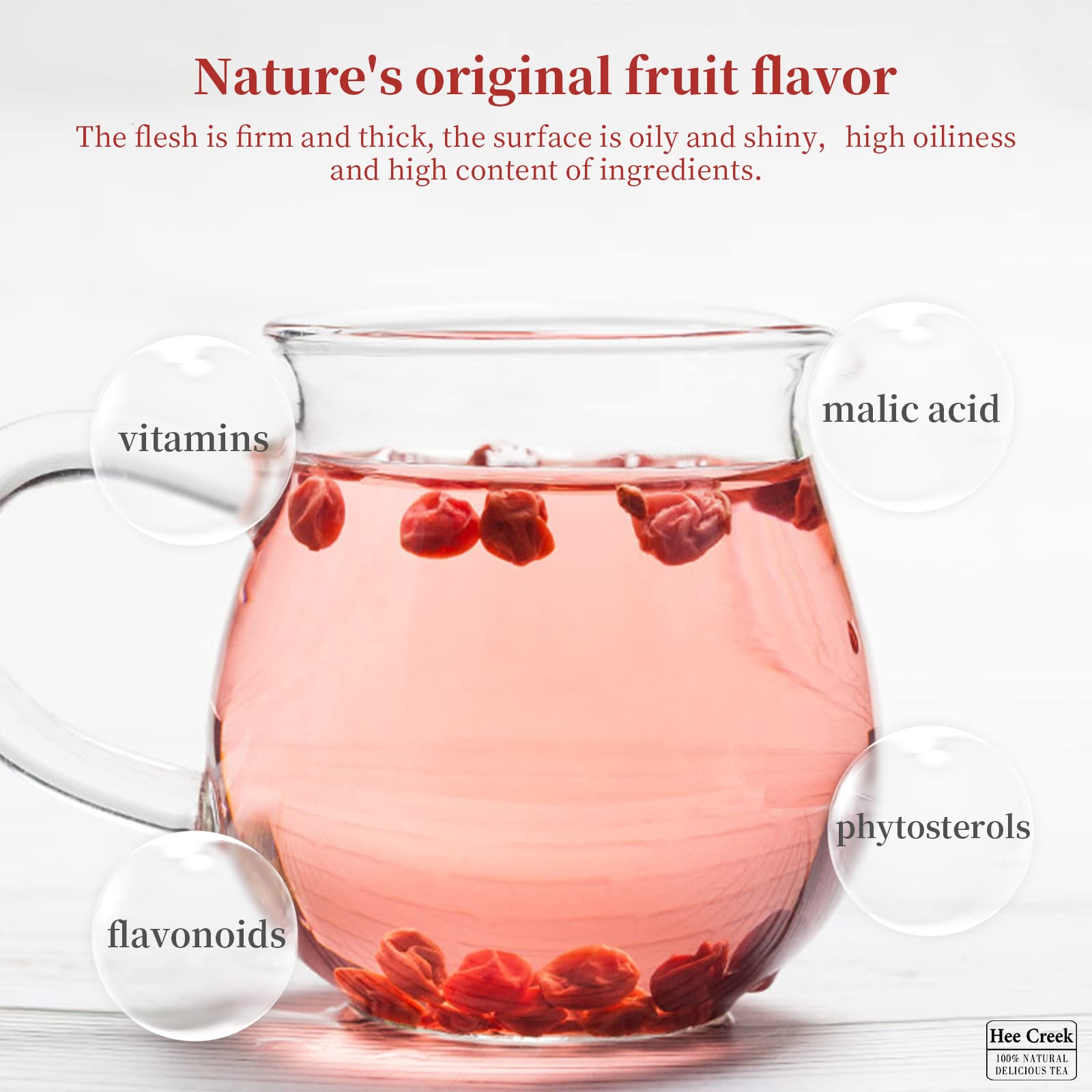 Organic Schisandra Berry Tea - 10.6oz/300g Dried Wu Wei Zi (Omija) Berries - Antioxidant-Rich Superfood for Energy & Stress Relief - Perfect for Herbal Tea, Smoothies & Traditional Chinese Medicine