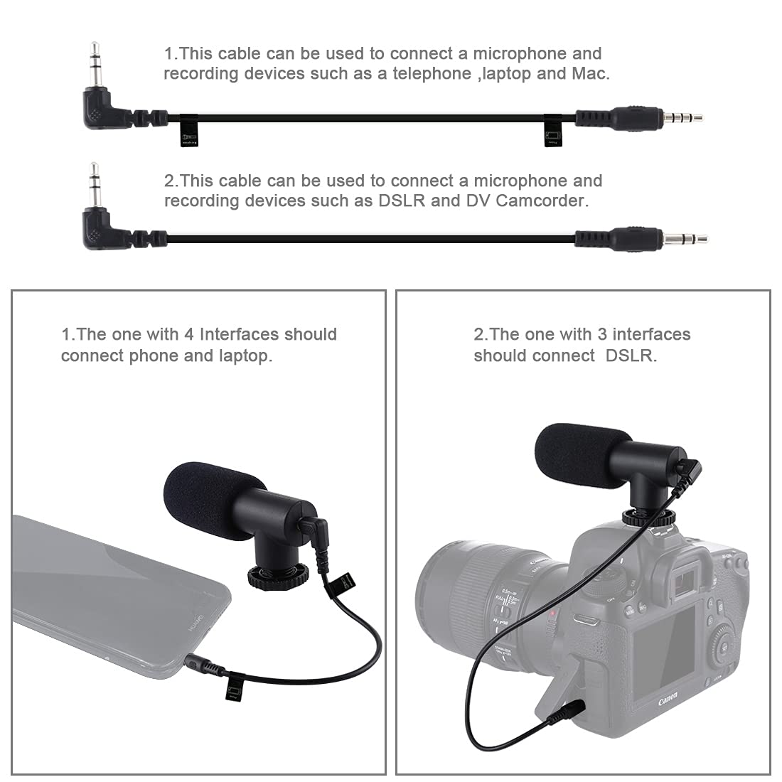 PULUZ Smartphone Vlogging Kit with LED Light, Microphone & Tripod - 3200K-5500K Adjustable Lighting for YouTube, TikTok, Instagram Videos - Perfect for Home Studio, Live Streaming & Content Creation