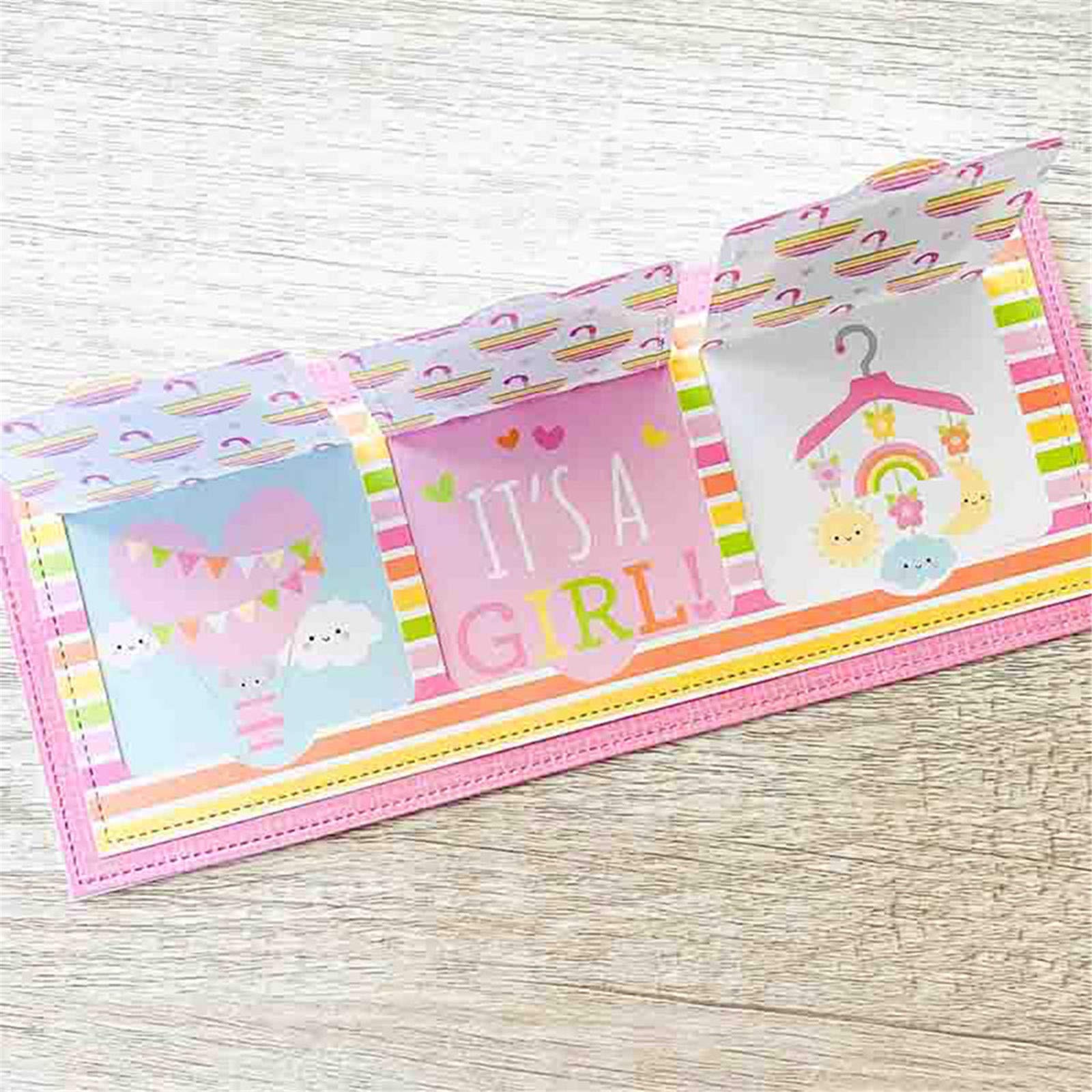 Baby Shower Silicone Stamp and Die Sets for Card Making, DIY Scrapbooking, Embossing, Photo Album Decoration - Perfect for Handmade Greeting Cards, Invitations, and Craft Projects