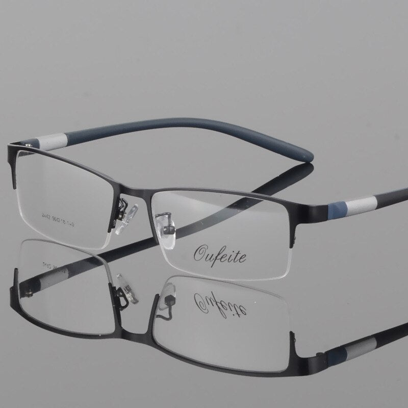 Bclear Titanium Eyeglasses for Men - Lightweight & Durable Frame GP8300 | Perfect for Work, Reading & Everyday Wear