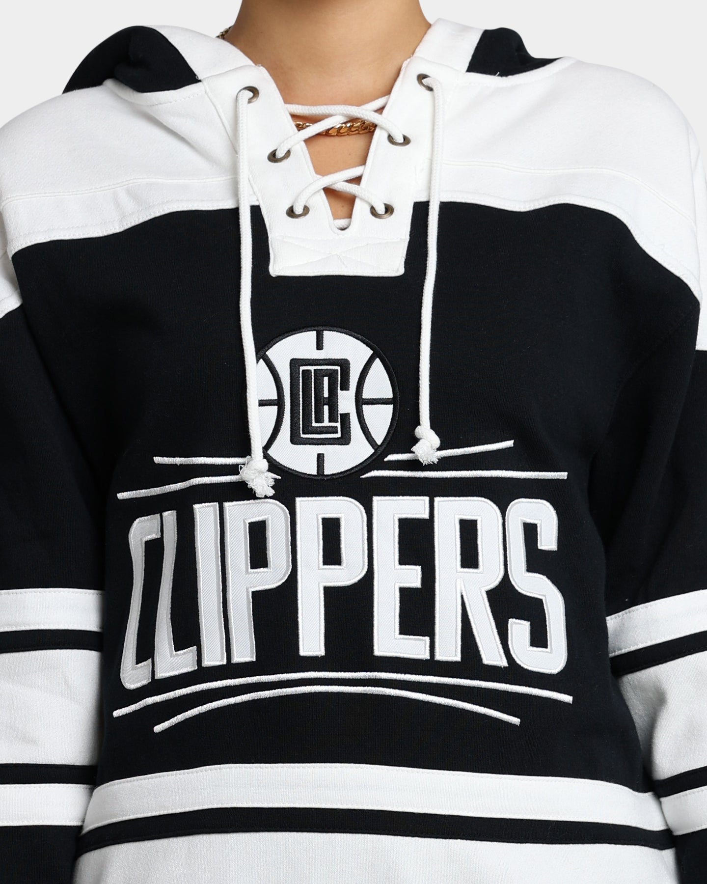 47 Brand LA Clippers Superior Lacer Hoodie - Men's NBA Team Zip-Up Sweatshirt for Basketball Fans & Streetwear Fashion | Perfect for Game Day & Casual Wear