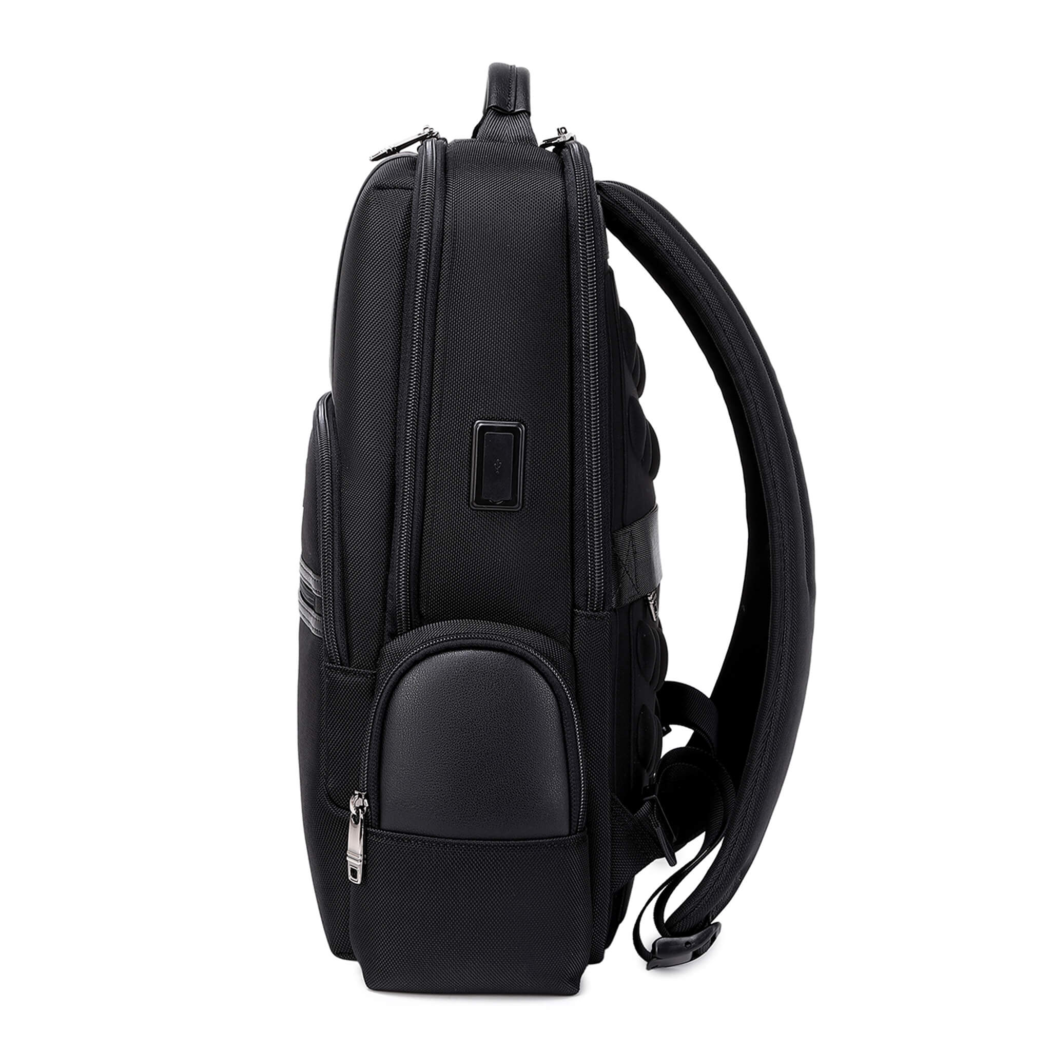 TPB005 Troop London Urban Laptop Backpack - Waterproof 15.6 Inch Business Backpack for Men & Women, College School Backpack with USB Charging Port - Perfect for Work, Travel & Daily Commute