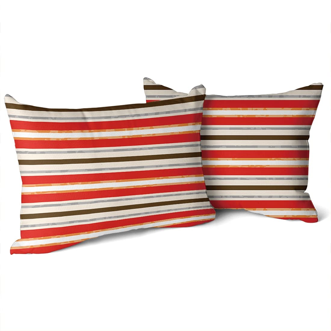 2 Pack 12x24 Inch Lumbar Throw Pillow Covers - Igorot Camouflage Stripes Decorative Pillow Cases for Sofa, Bed, Couch & Home Decor - Soft & Stylish Cushion Covers for Living Room, Bedroom & Office
