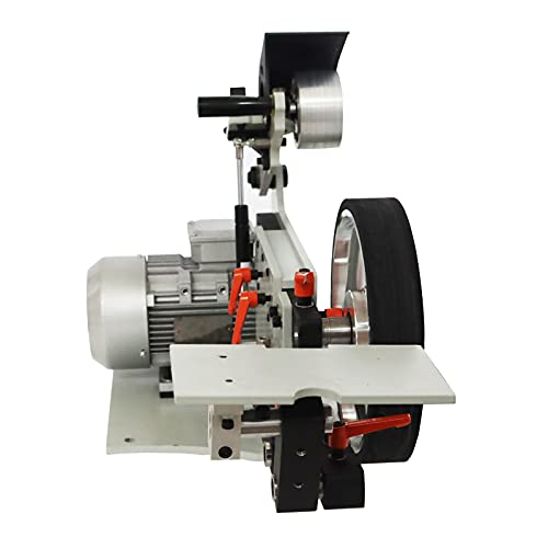 INTSUPERMAI 220V 2X72 Inch Belt Grinder - Variable Speed Multi-Function Belt Sander with Double Stands for Metal Grinding, Wood Sanding & Polishing - Perfect for Knife Making, Metalworking & DIY Projects