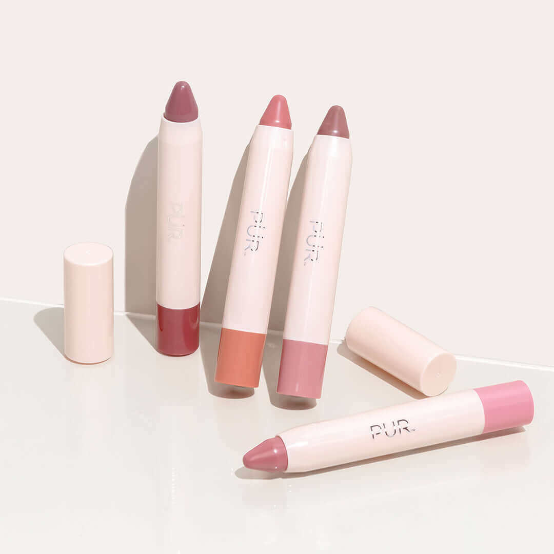 Silky Pout Creamy Lipstick - Hydrating Matte Lip Balm in Blushing Rosé for Soft, Plump Lips | Perfect for Daily Wear & Special Occasions