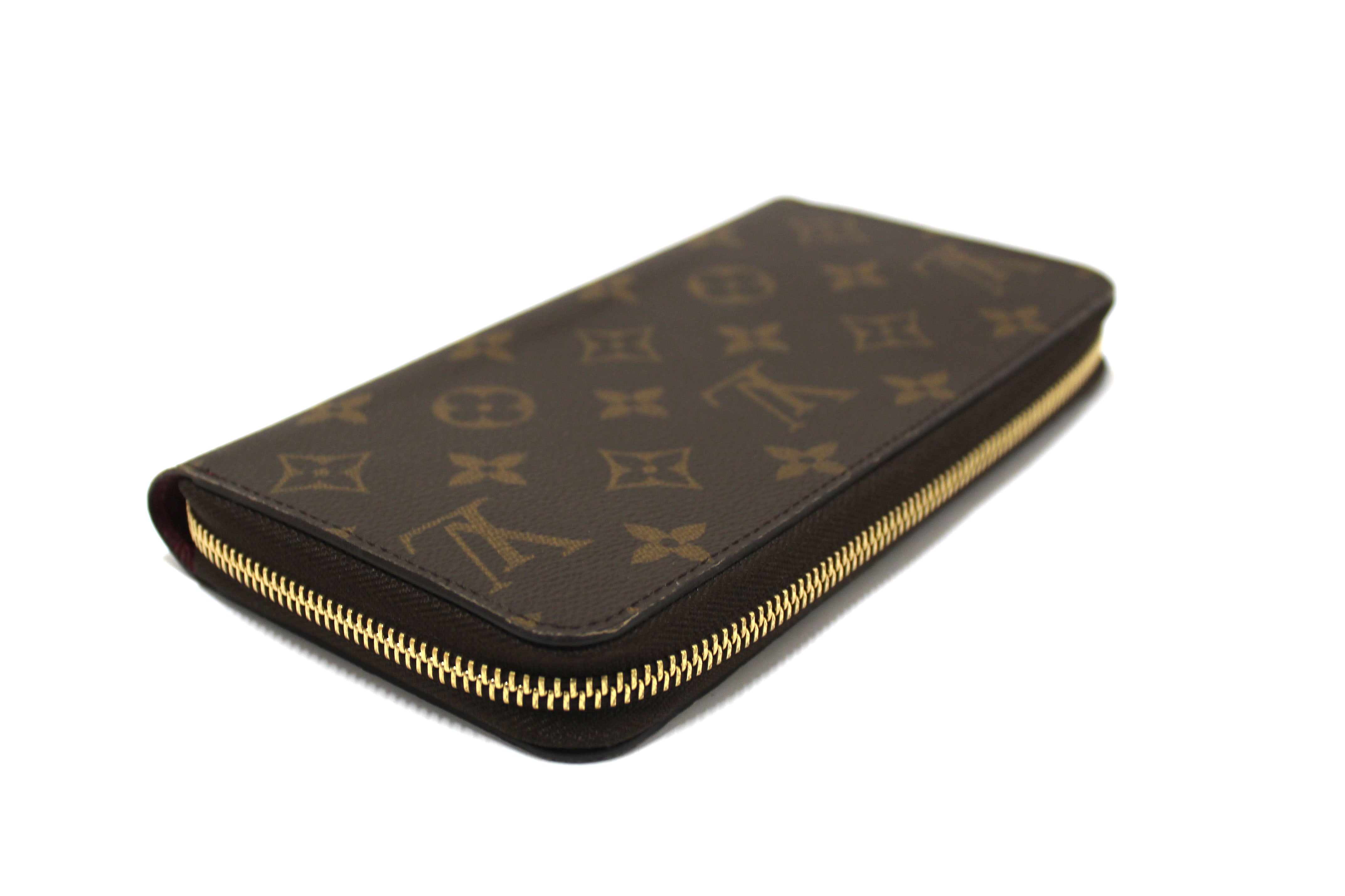 Authentic Louis Vuitton Monogram Zippy Wallet in Fuchsia Pink - Luxury Compact Wallet for Women, Perfect for Everyday Use, Travel & Gift Giving