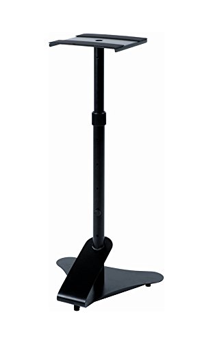 Adjustable Height Studio Monitor Stand - Heavy Duty Speaker Stand for Music Production, DJ & Home Studio - Perfect for Recording, Mixing & Audio Editing