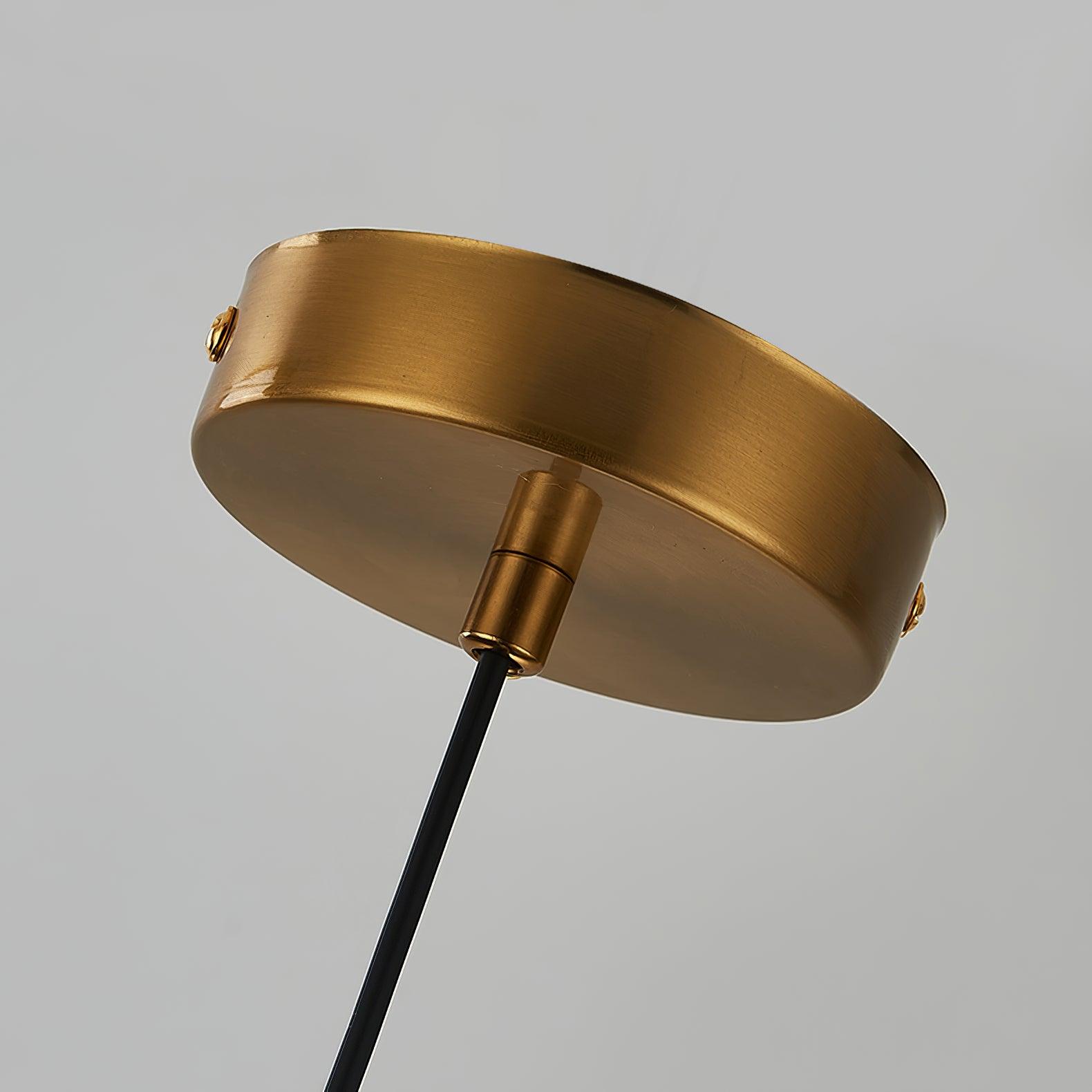 Modern Metro Dome Pendant Light - Industrial Style Ceiling Fixture for Kitchen Island, Dining Room & Living Room Lighting