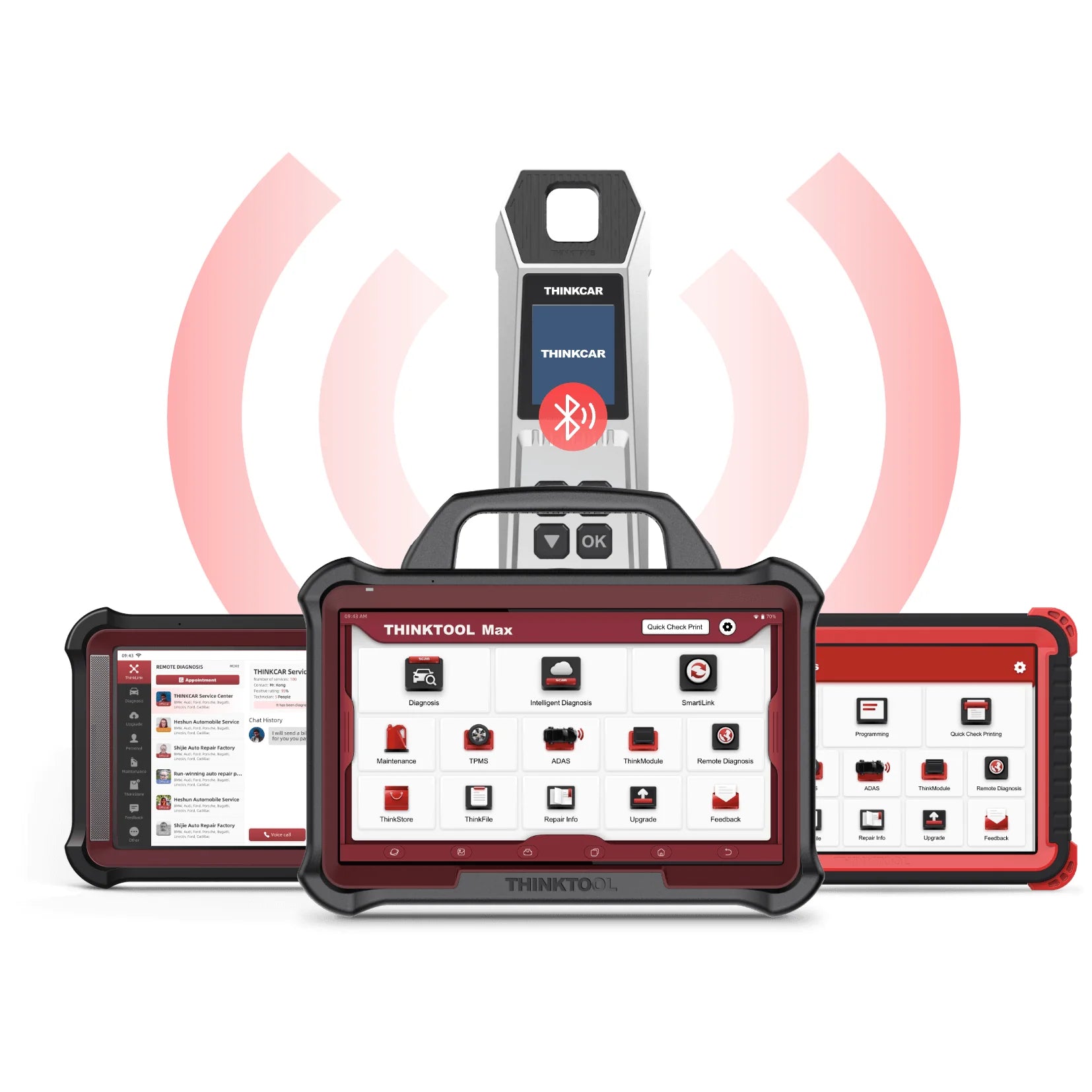 THINKCAR VENU iPro Smart TPMS Diagnostic Scanner Tool - Wireless Tire Pressure Monitoring System for Cars, Trucks & SUVs - Perfect for Auto Shops & DIY Vehicle Maintenance