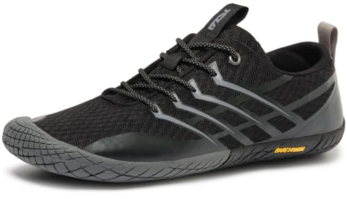 TSLA Men's Trail Running Shoes - Lightweight Barefoot Minimalist Athletic Shoes for Zero Drop & Non-Slip Outdoor Walking | Perfect for Hiking, Gym Workouts & Everyday Wear