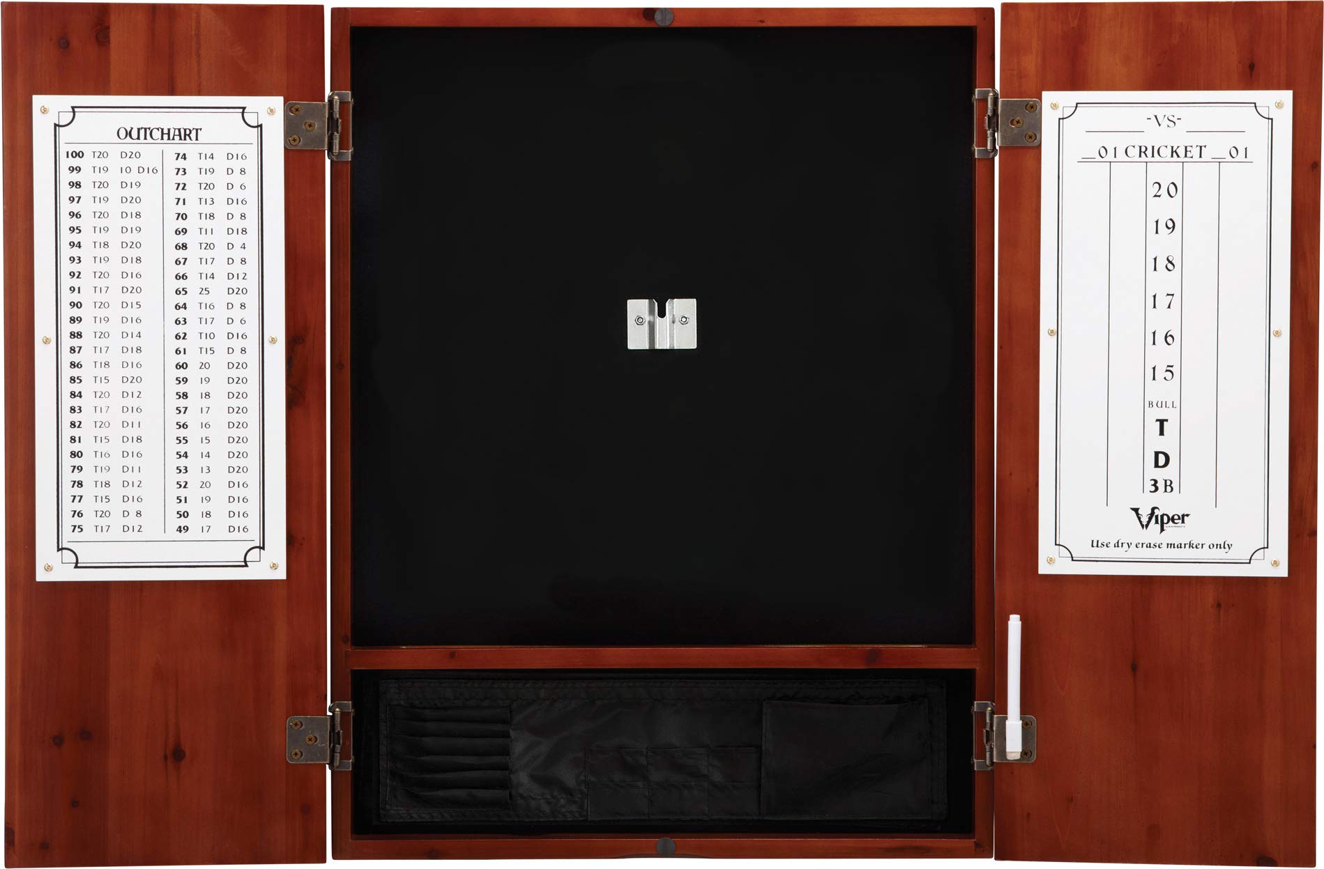 Premium Viper Espresso Metropolitan Steel Tip Cabinet - Durable & Stylish Coffee Storage Solution for Home, Office, or Café Use