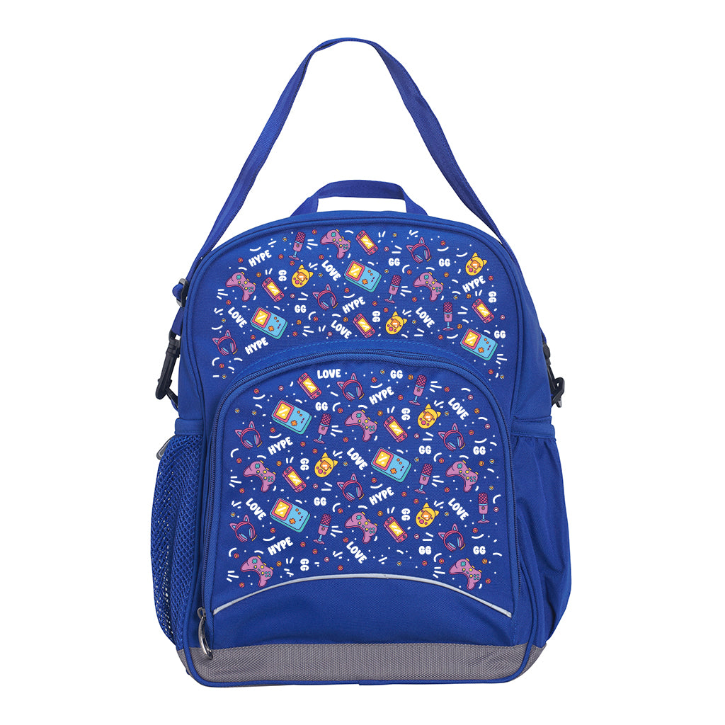 Pixel Chick Kindy Backpack for Kids - Cute & Durable School Backpack with Adjustable Straps - Perfect for Kindergarten, Preschool & Daycare Use