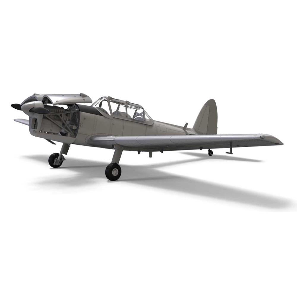Airfix A04105 1/48 Scale de Havilland Chipmunk T.10 Plastic Model Kit - Perfect for Aviation Enthusiasts & Collectors, Great for Display or DIY Assembly Projects