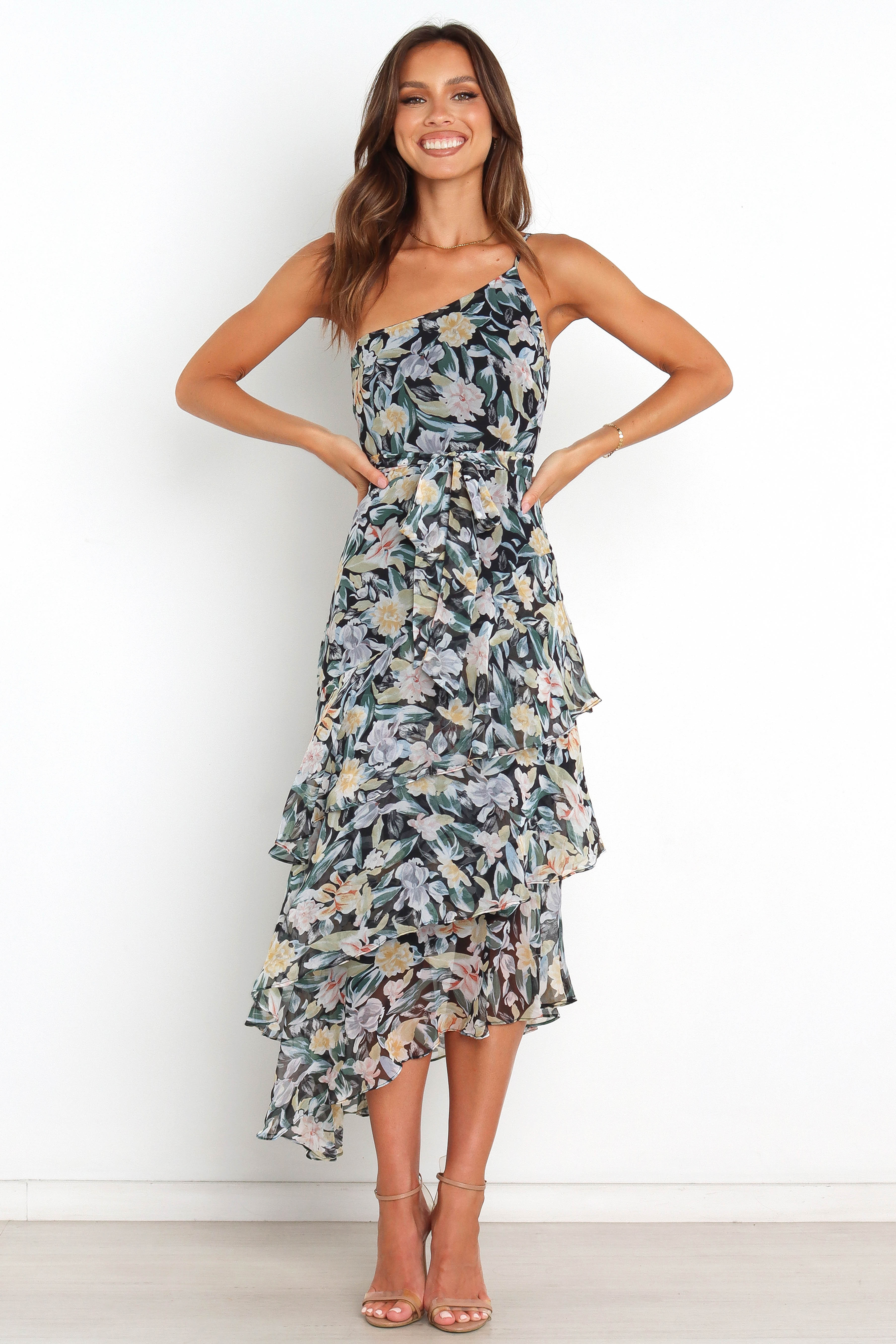 Amren Women's Black Dress - Elegant & Stylish for Casual, Work & Evening Occasions