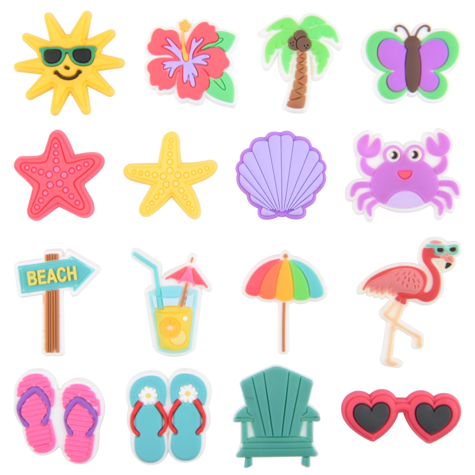 Adorable Shoe Charms for Sneakers & Sandals - Cute Decorative Accessories for Women, Men, Boys & Girls - Perfect for Parties, Weddings & Everyday Fashion
