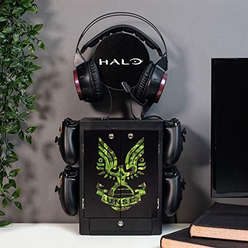Official Halo Controller Stand by Numskull - Compatible with PS4, Xbox One & Nintendo Switch - Licensed 343 Industries Gaming Gear - Perfect for Display & Organizing Game Controllers