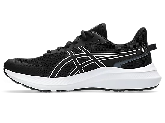 ASICS JOLT 5 Running Shoes for Men - Black/White | Lightweight Cushioned Sneakers for Jogging, Gym Workouts & Daily Wear