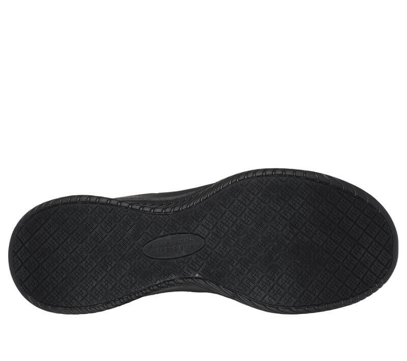 Men's Daxtin Ultra Flex 3.0 Slip Resistant Work Shoes - Black Relaxed Fit Comfortable Sneakers for Walking, Standing All Day & Outdoor Activities
