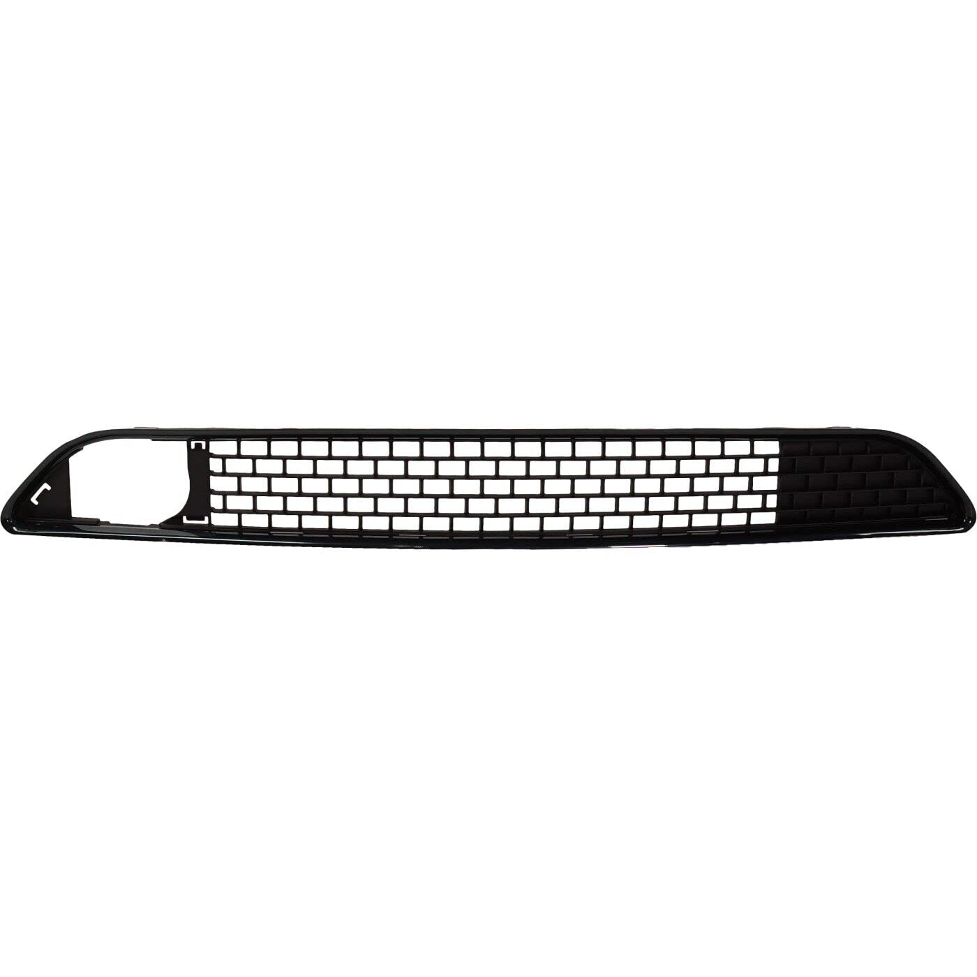 2012-2014 Chrysler 300 Front Bumper Cover Grille - Black Replacement for Non-Adaptive Cruise SRT-8 Models (CH1036155 68156960AA) | Perfect for Car Restoration & Custom Upgrades