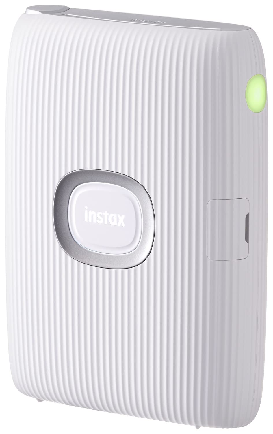 Fujifilm Instax Mini Link 2 Smartphone Printer in Clay White with 40 Sheets Fuji Instax Mini Film & Protective Case - Instant Photo Printing Bundle for Travel, Parties, and DIY Scrapbooking