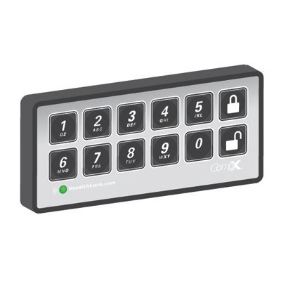 CompX StealthLock High Security Lock Set - Durable Keyed Entry Door Lock for Home & Office - Perfect for Bedrooms, Storage Rooms & Cabinets