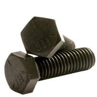 7/16-14 x 7/8 Inch Hex Head Cap Screws - Grade 5 Steel, Plain Finish, Coarse Thread UNC, Fully Threaded (700 pcs) - Ideal for Construction, Machinery, Automotive & DIY Projects