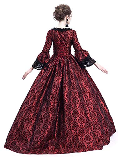18th Century Rococo Ball Gown - Victorian Masquerade Costume for Women | CountryWomen | Elegant Historical Dress for Cosplay, Halloween & Themed Parties