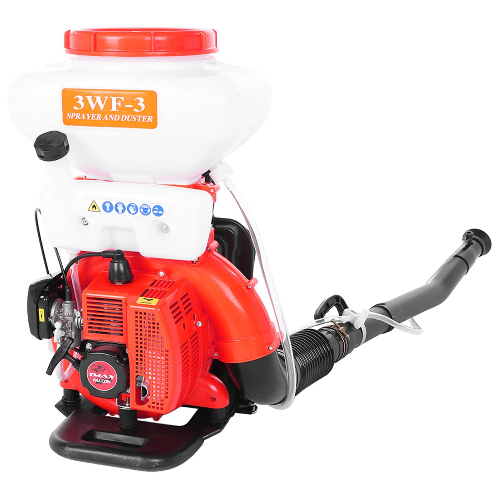 65CC 3-in-1 Gas Powered Backpack Sprayer & Leaf Blower - 3.5 Gallon 2-Stroke 3HP ULV Fogger Mist Duster - Perfect for Lawn Care, Garden Maintenance & Pest Control