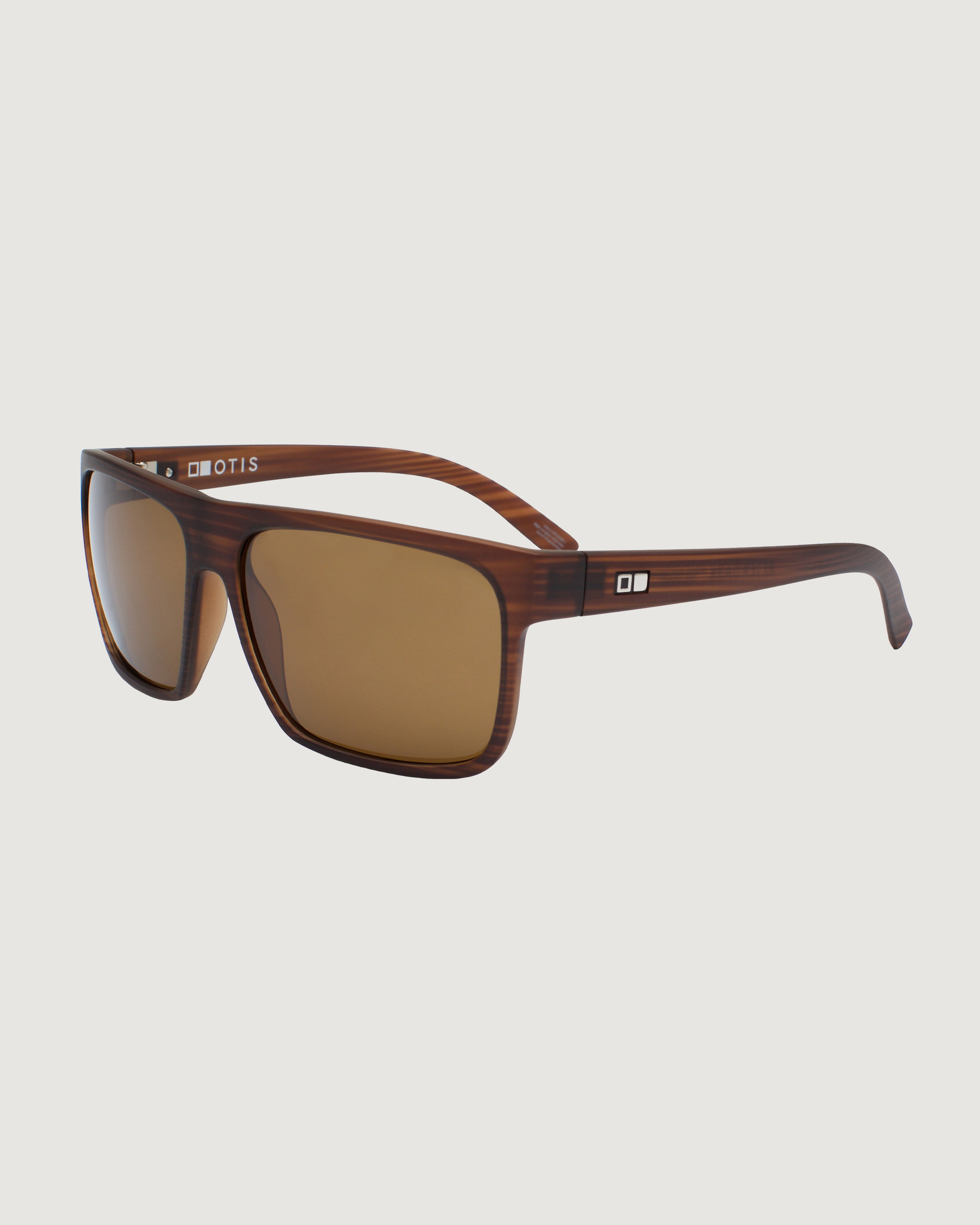 OTIS After Dark X Sunglasses - Woodland Matte/Brown Frame Polarized UV Protection - Stylish Outdoor Sunglasses for Hiking, Driving & Beach Vacations