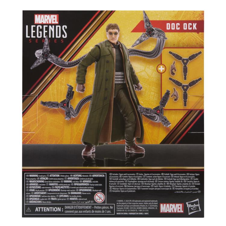 Spider-Man 2 Marvel Legends Deluxe Doctor Octopus Action Figure - Collectible Toy for Marvel Fans & Superhero Display