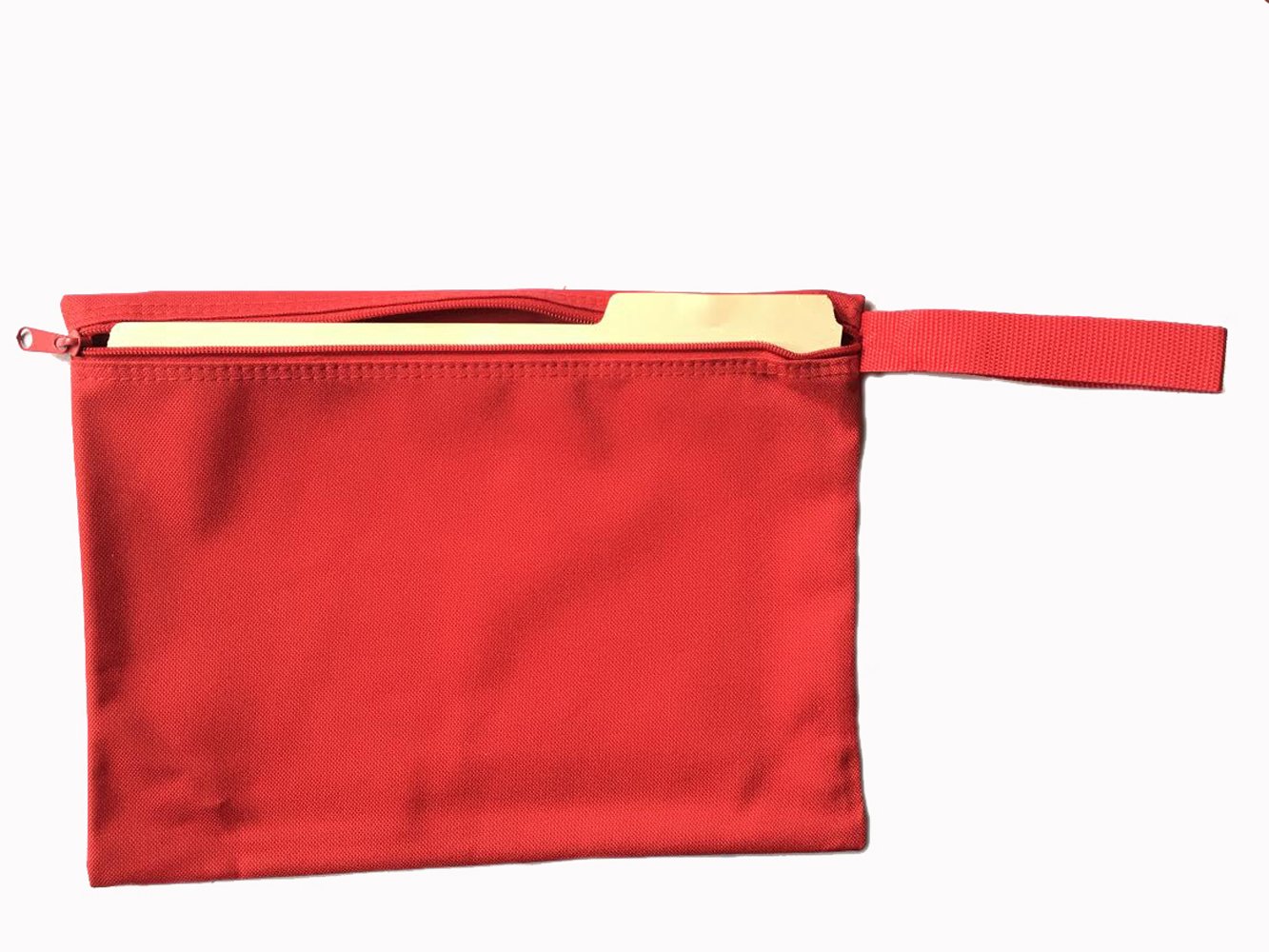 2 Pack Royal Blue Document Bags 12.5