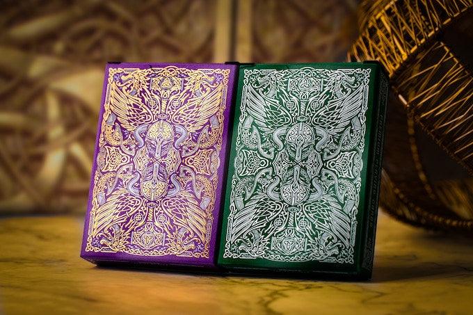 Premium Norse Mythology Playing Cards - Viking Gods & Legends Theme - Perfect for Collectors, Poker, Magic Tricks & Game Nights