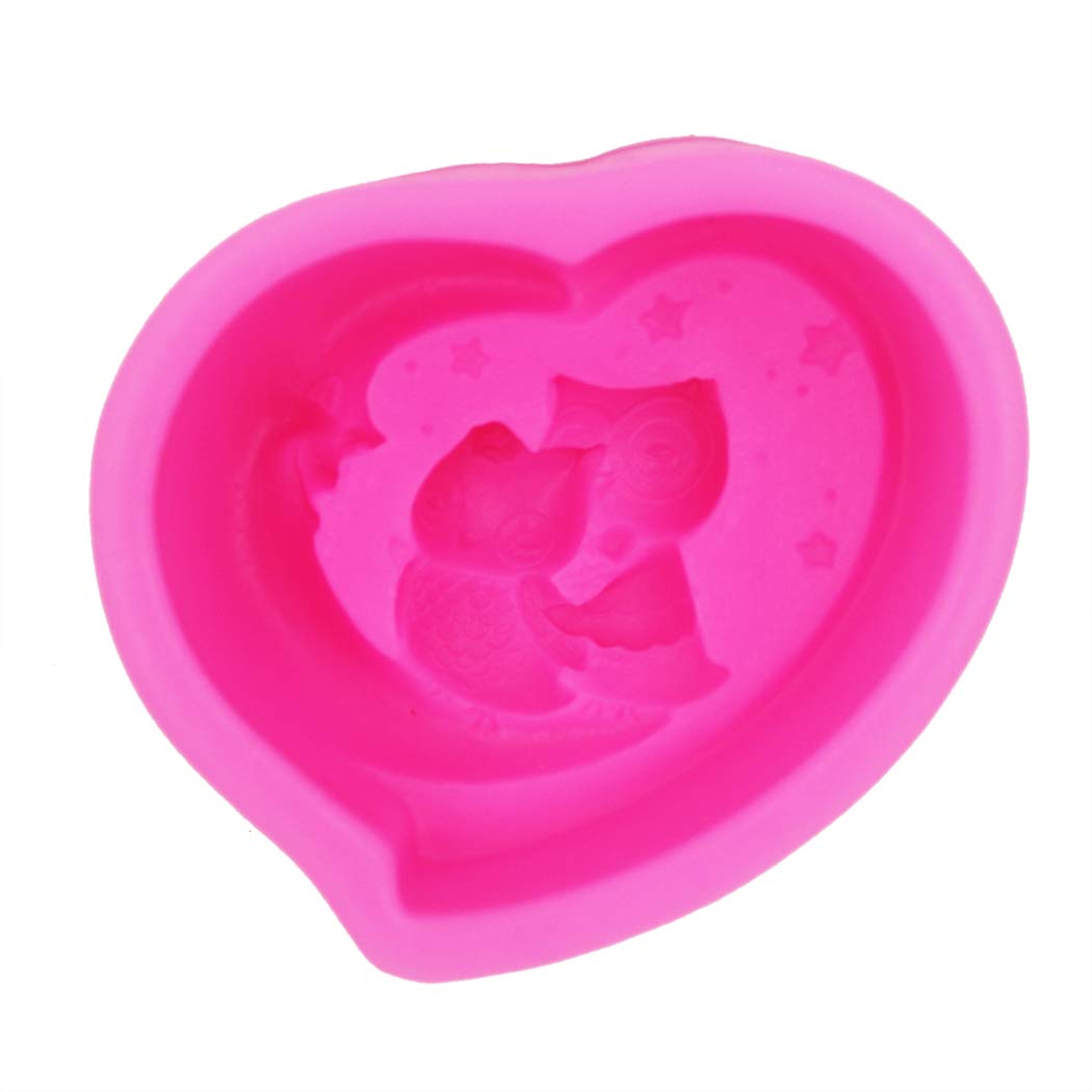 Night Owl S281 Silicone Soap Mold Set - DIY Handmade Soap Making Kit for Crafters - Perfect for Homemade Soaps, Candles, Resin Art & Bath Bombs