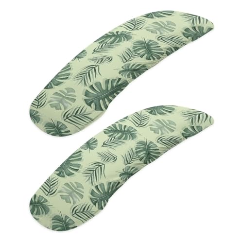 Green - Monstera Leaves