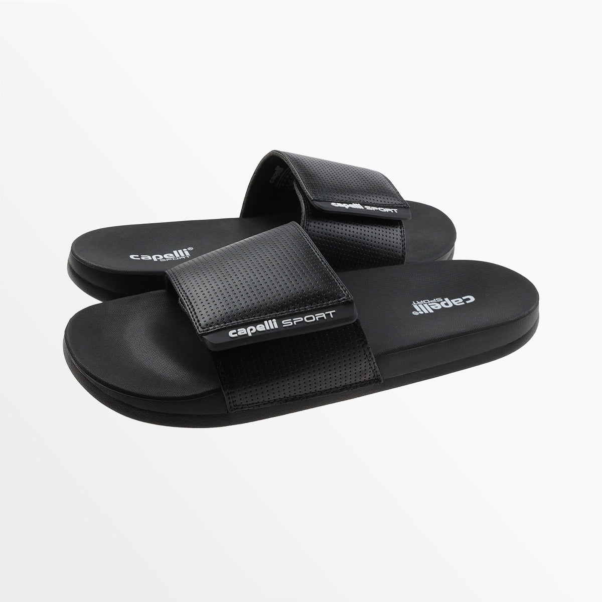 CS Comfort Adjustable Slides for Men & Women - Soft Memory Foam Arch Support Slippers for Home, Gym, and Outdoor Use