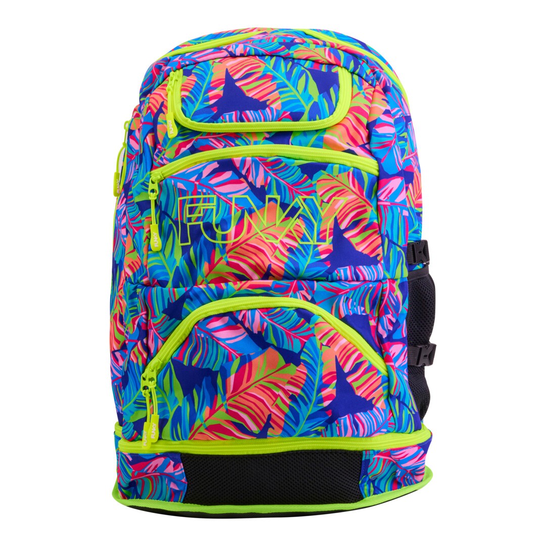 Elite Squad Backpack - Durable Waterproof Travel Backpack for Men & Women - Perfect for Hiking, Camping, School & Work Commute