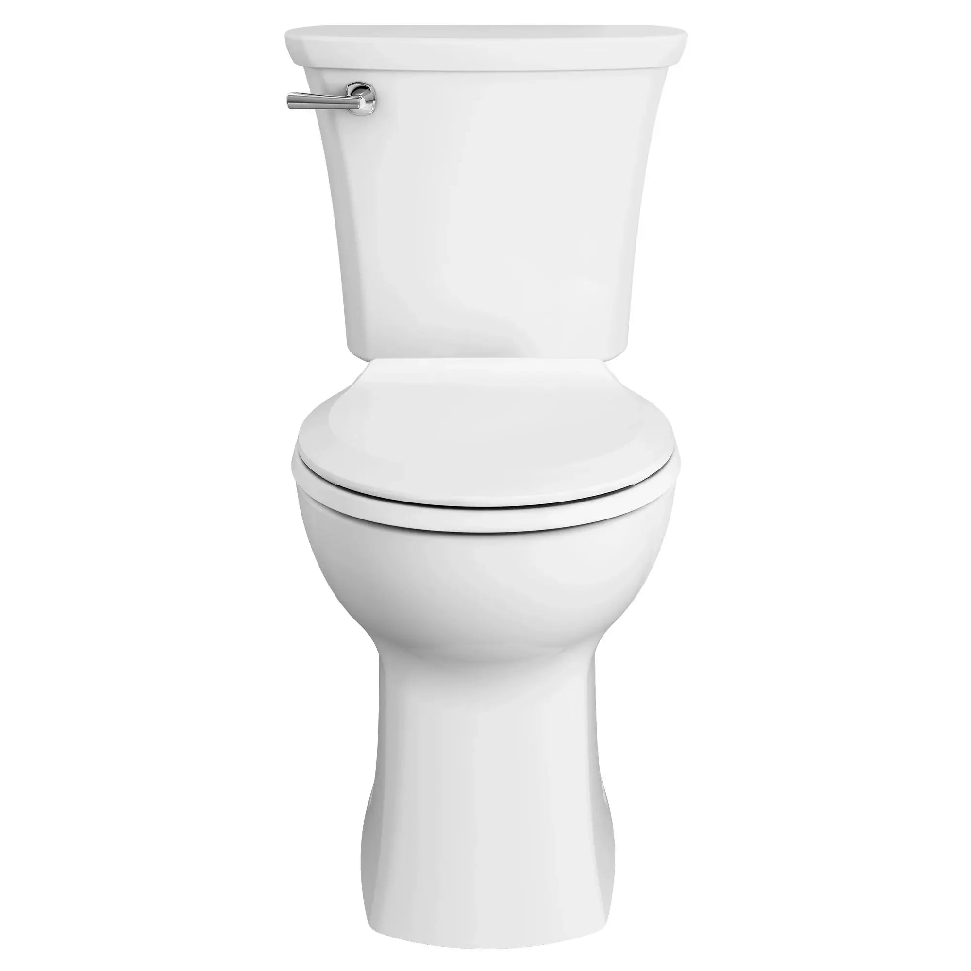 Edgemere Two-Piece 1.28 GPF/4.8 LPF Water-Saving Round Front Toilet with Soft-Close Seat - Perfect for Small Bathrooms & Modern Homes